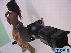 Black shemale with tight ass drilled after session